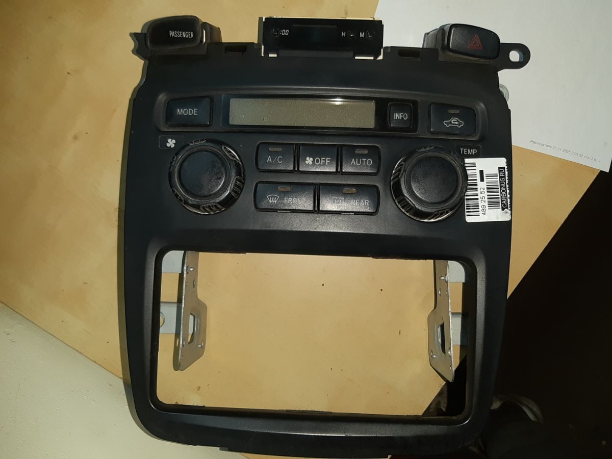 Блок управления климатконтроля 84010-48190 на Toyota Kluger MCU25W 1MZ-FE Фото 6