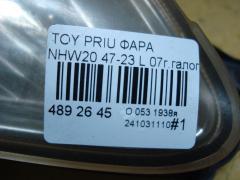 Фара 47-23 212-11G7-LDEML, 47-16L на Toyota Prius NHW20 Фото 3