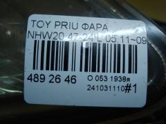 Фара 47-24 212-11G7-LDEML, 47-16L на Toyota Prius NHW20 Фото 6