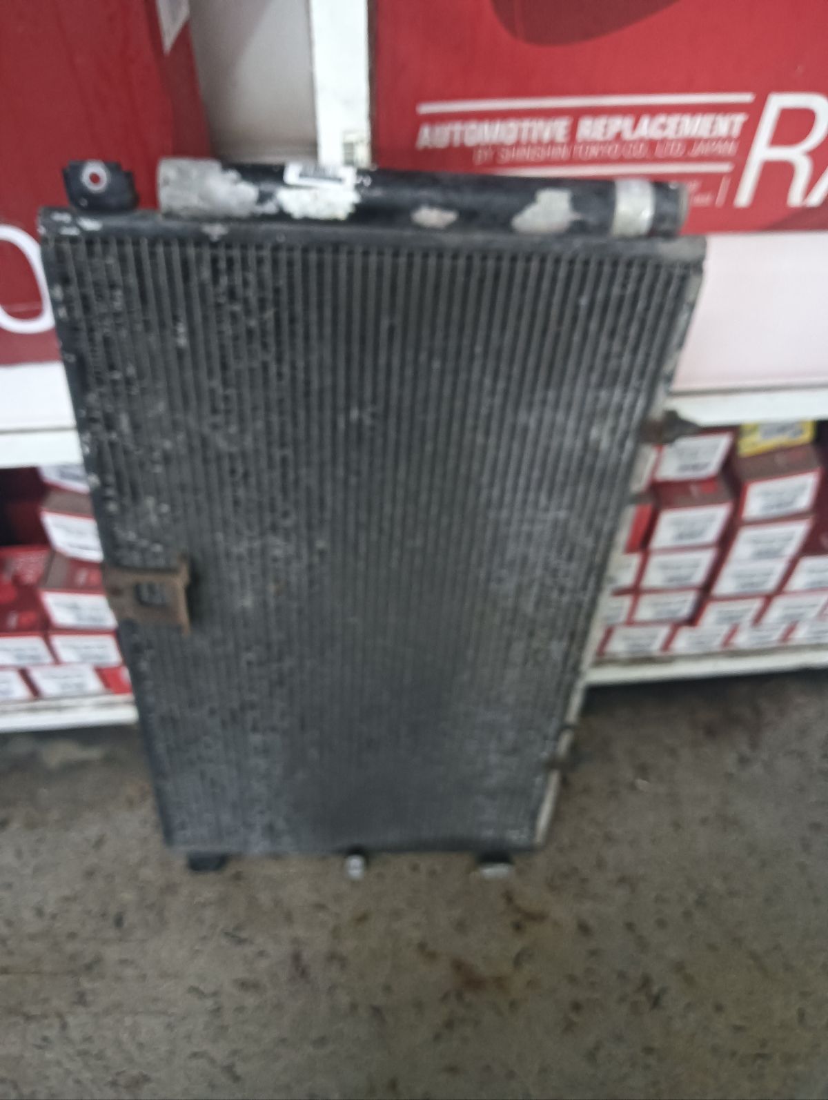 Радиатор кондиционера 88450-48010, FX-267-9333, TD-267-9333 на Toyota Harrier MCU15W 1MZ-FE Фото 4