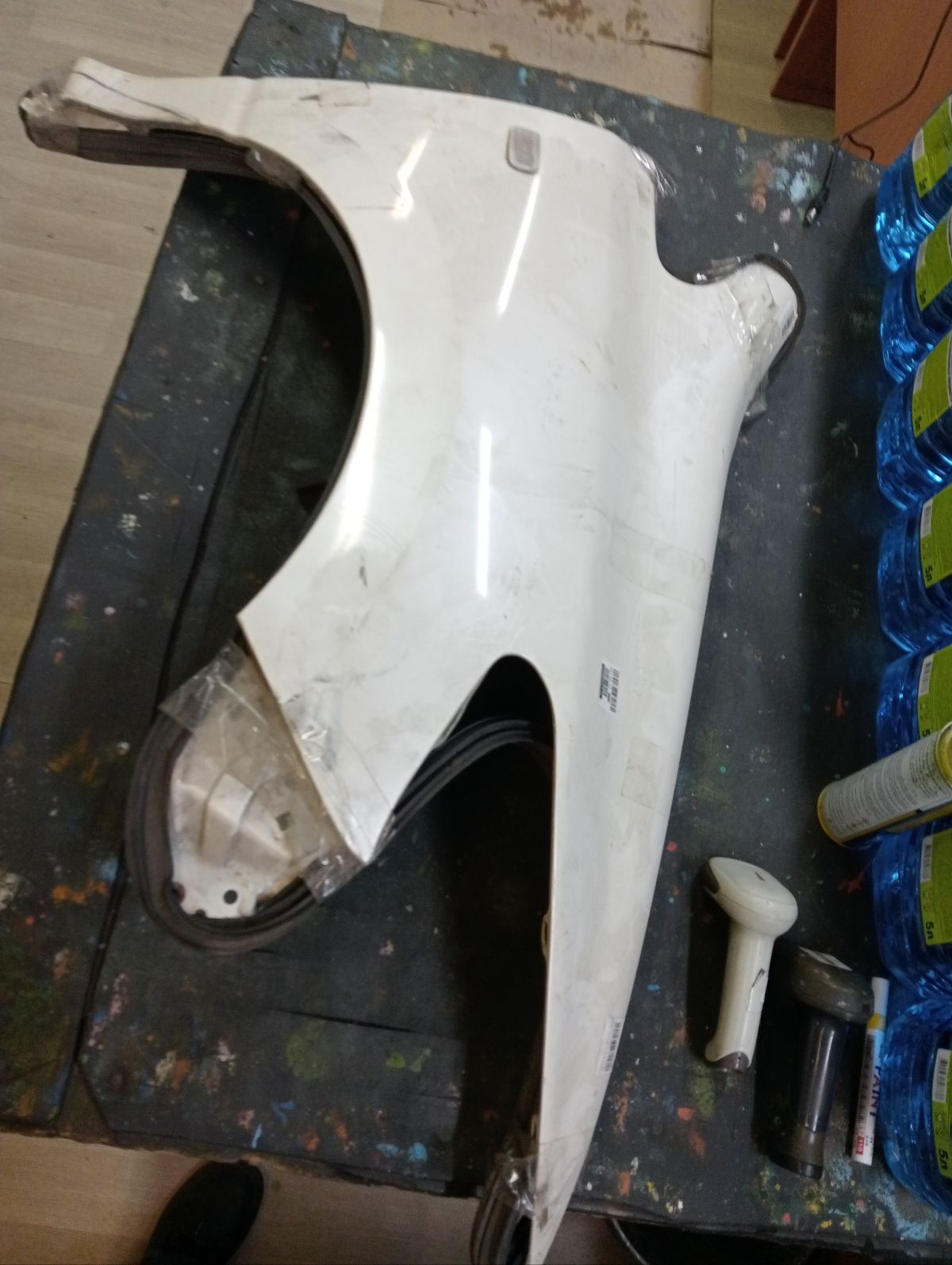 Крыло переднее 60211-SLA-000ZZ на Honda Airwave GJ1 Фото 10