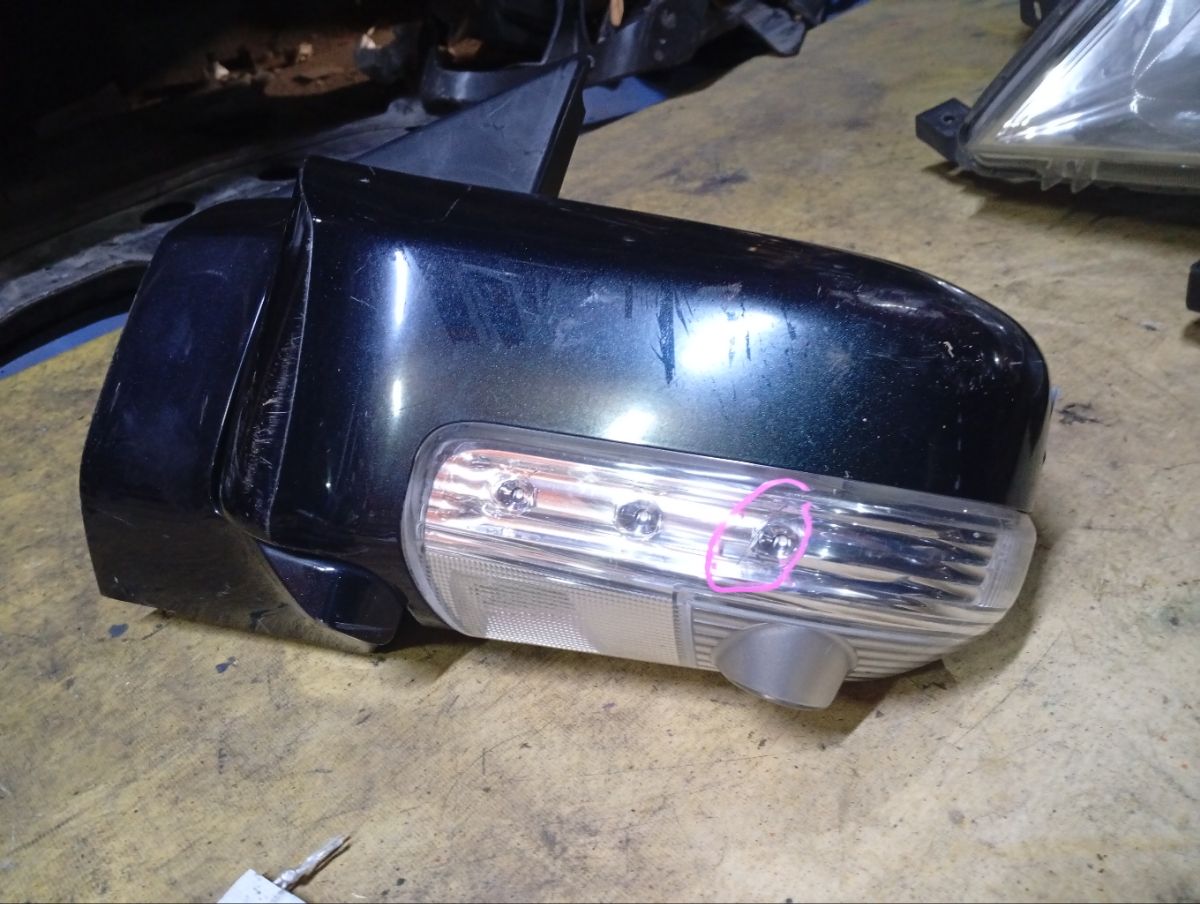 Зеркало двери боковой на Nissan Elgrand E51 Фото 8