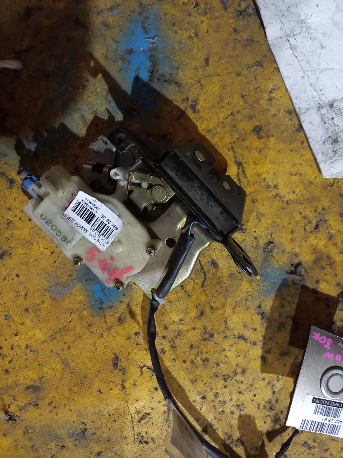 Замок двери на Honda Civic EU1 Фото 3