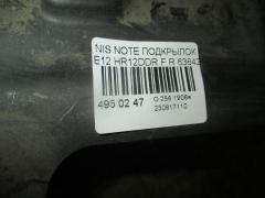Подкрылок 63842-3VA0A на Nissan Note E12 HR12DDR Фото 2