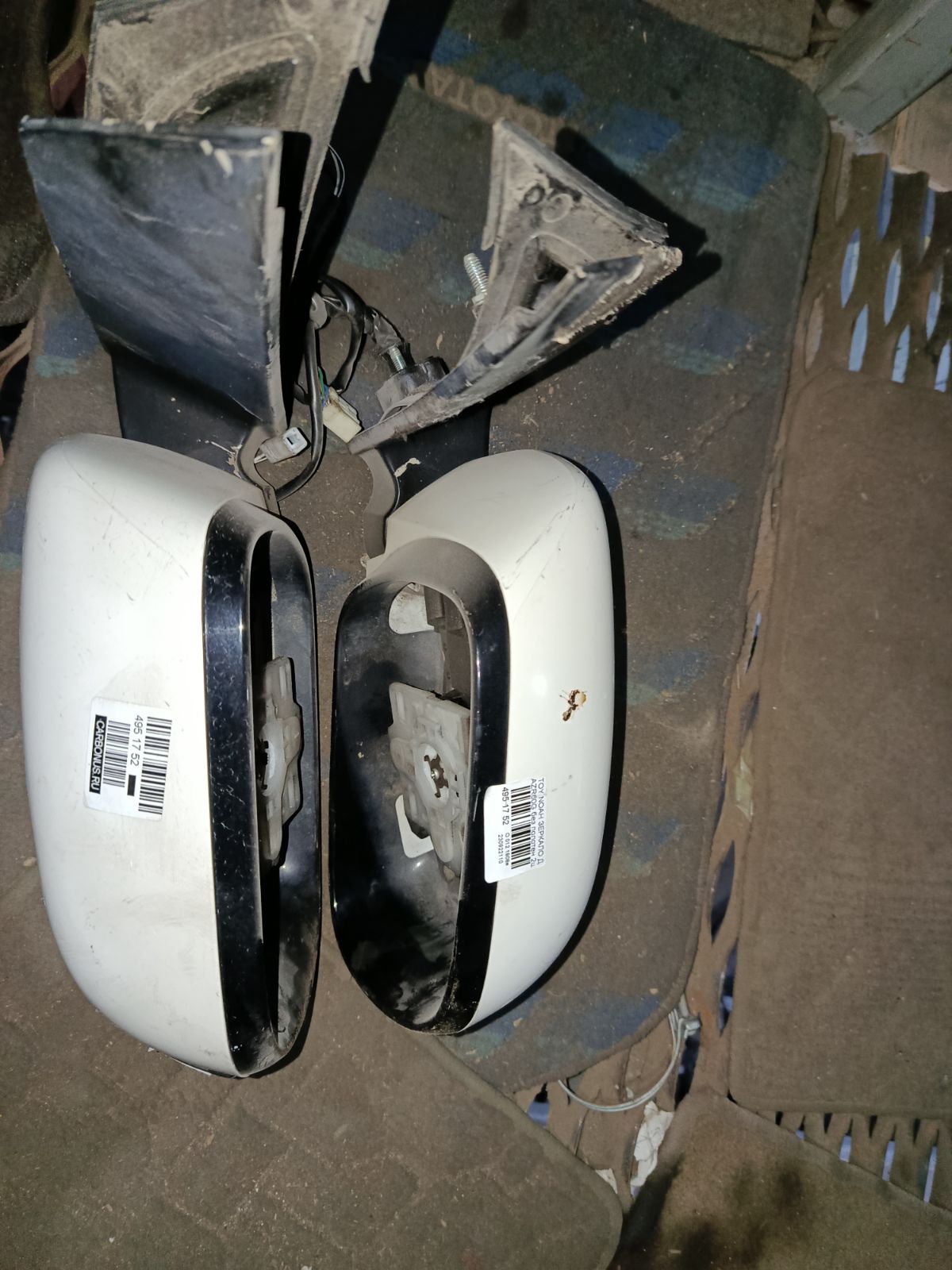 Зеркало двери боковой на Toyota Noah AZR60G Фото 7