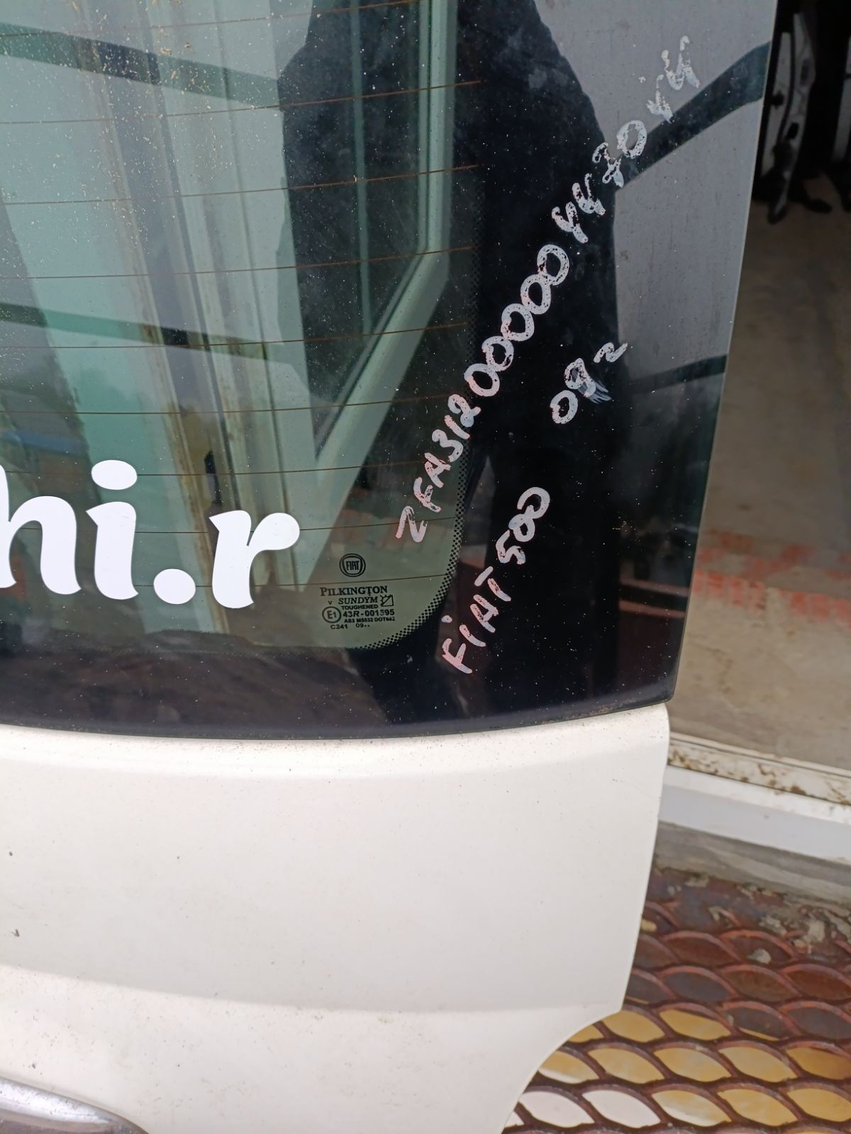 Дверь задняя на Fiat 500 312 Фото 10