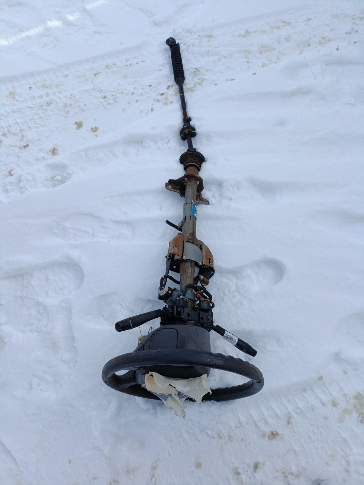 Рулевая колонка на Nissan Terrano RR50 Фото 9