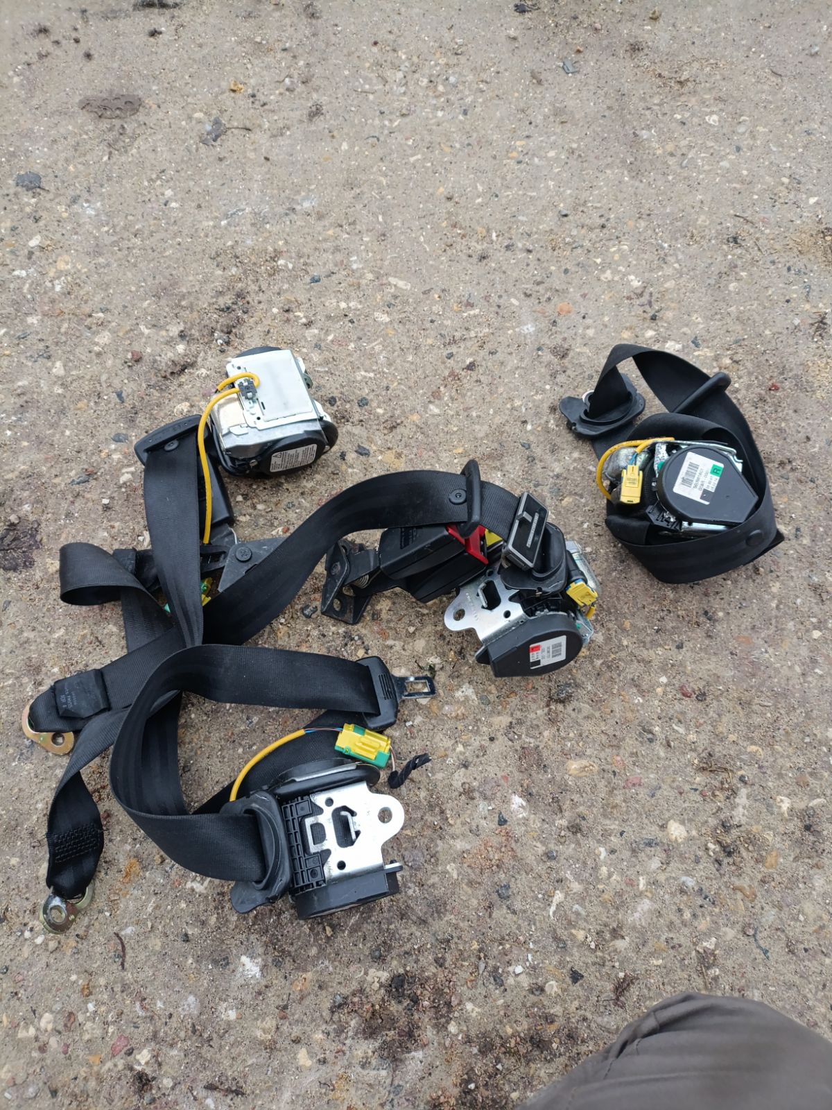 Ремень безопасности на Porsche Cayenne 9PA M02.2Y Фото 10