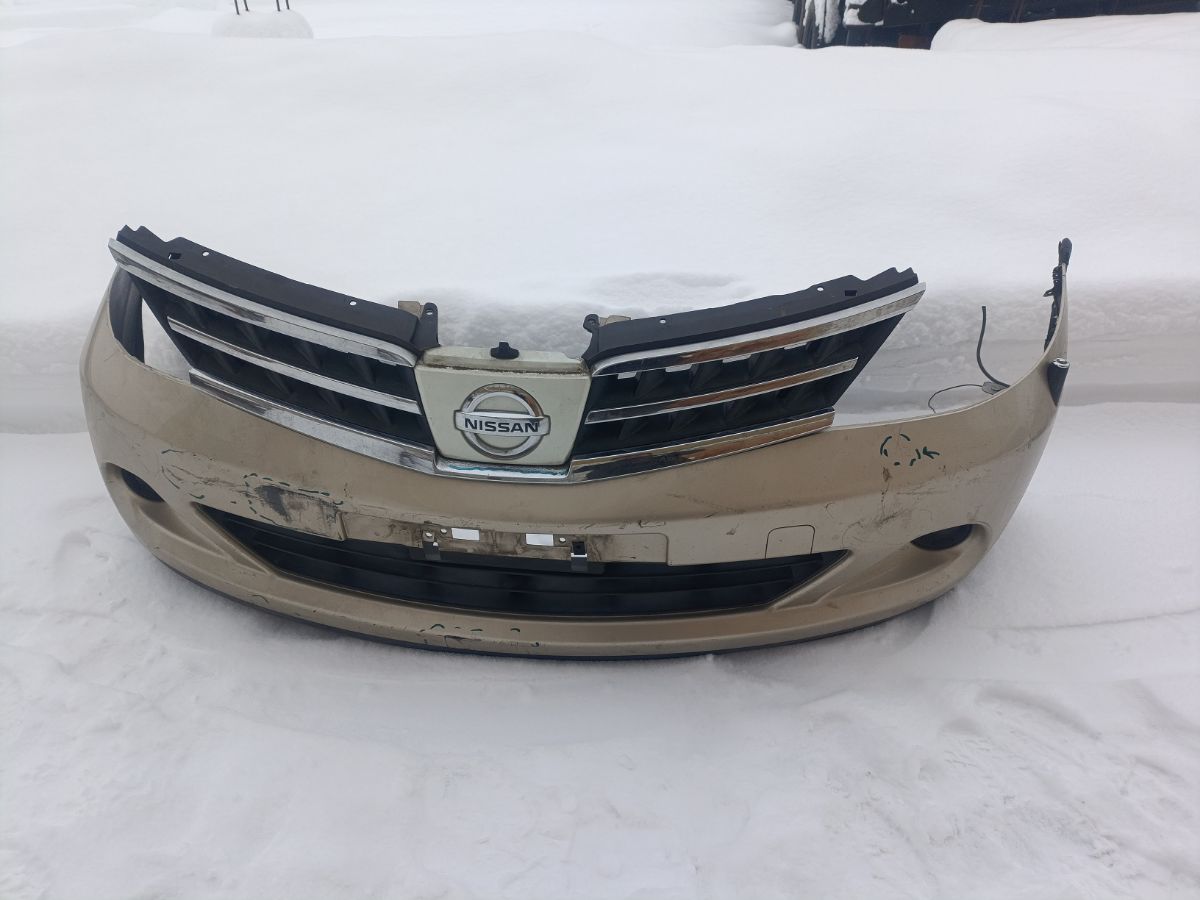 Бампер 62022-ED025, 62022ED025, 62022ED540, 62022EM00J, DS04213BA, DS04232BA, DS04232BB, DT20100000000, DT20200001000, GD6930, HQ62022EM00J, NS01001DB, NSL10507507, STDTW5000A0, U0505084, UNTEM622294 на Nissan Tiida C11 Фото 12