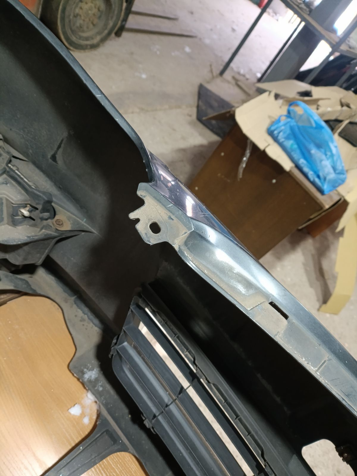 Бампер 12-495 12-495,5211968010, STTYW00000, TY04236BA, TYWIS04160 на Toyota Wish ZNE10G Фото 14