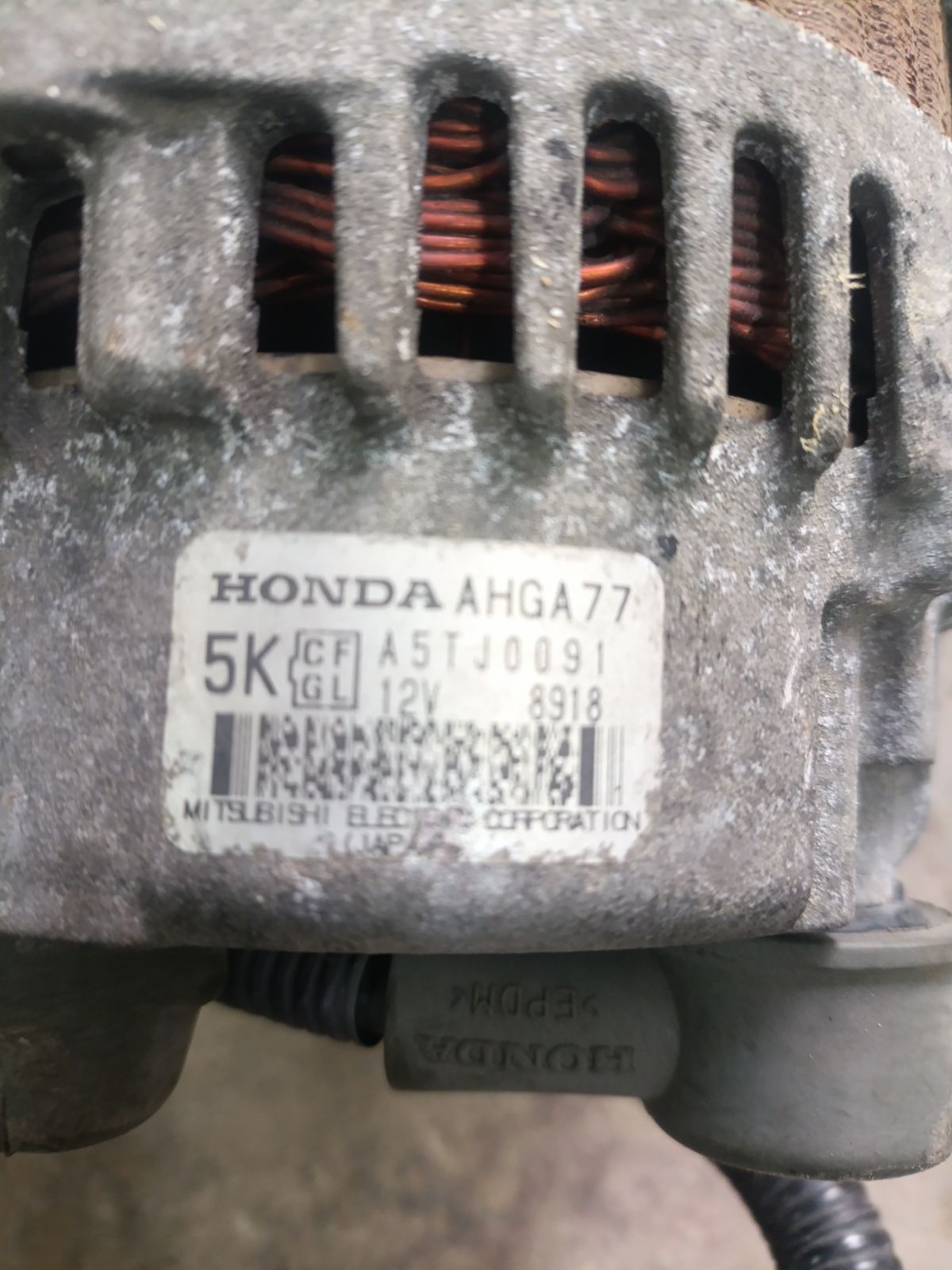 Генератор на Honda Fit GE6 L13A Фото 12