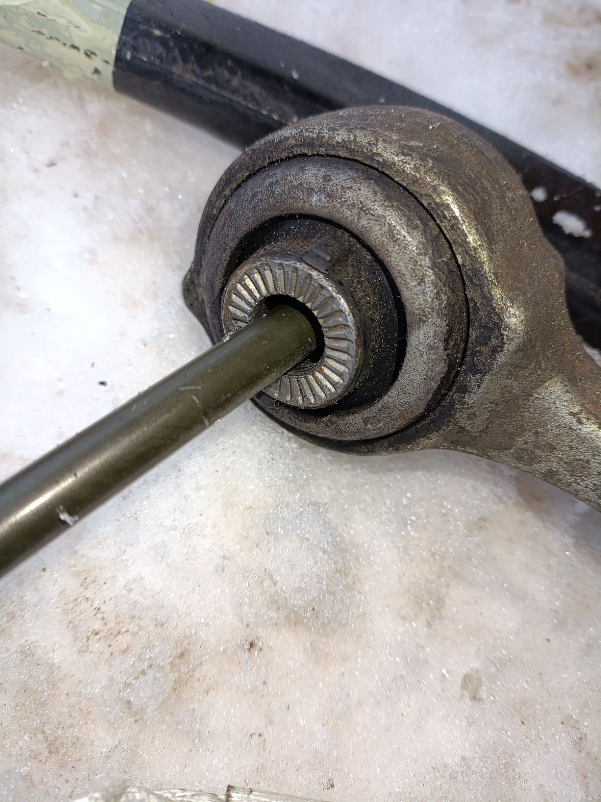 Рычаг 31106787673 на Bmw X3 F25-WY32 N47D20C Фото 7