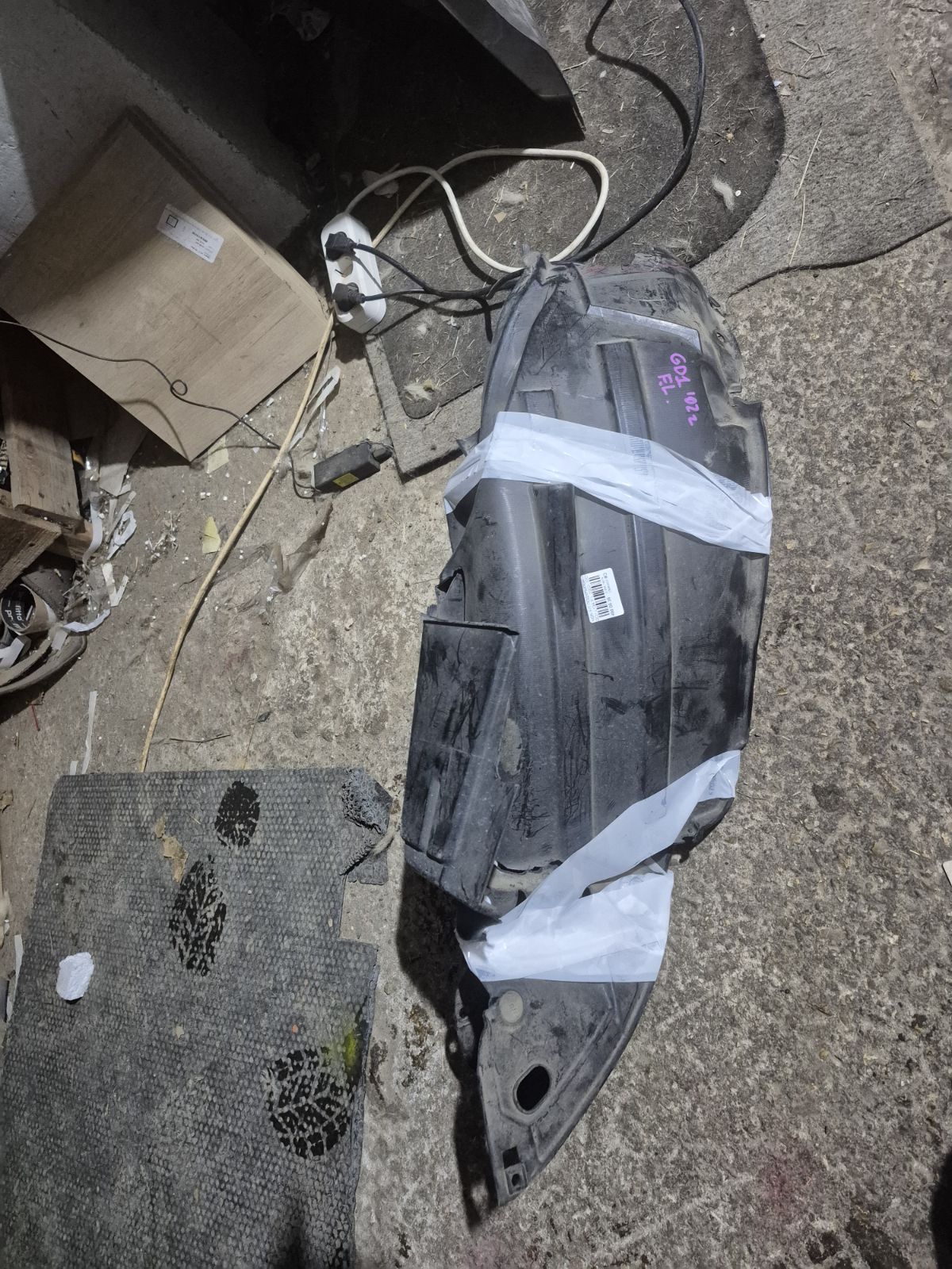 Подкрылок на Honda Fit GD1 L13A Фото 12