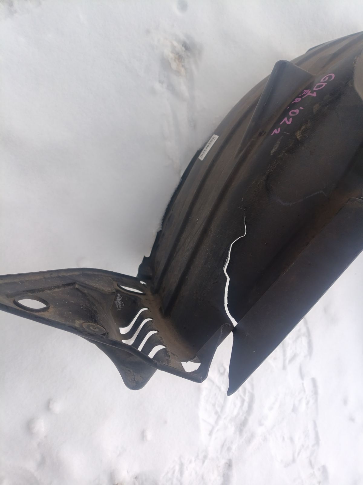 Подкрылок на Honda Fit GD1 L13A Фото 10