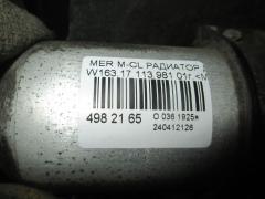 Радиатор ДВС на Mercedes-Benz M-Class W163.174 113.981 Фото 3