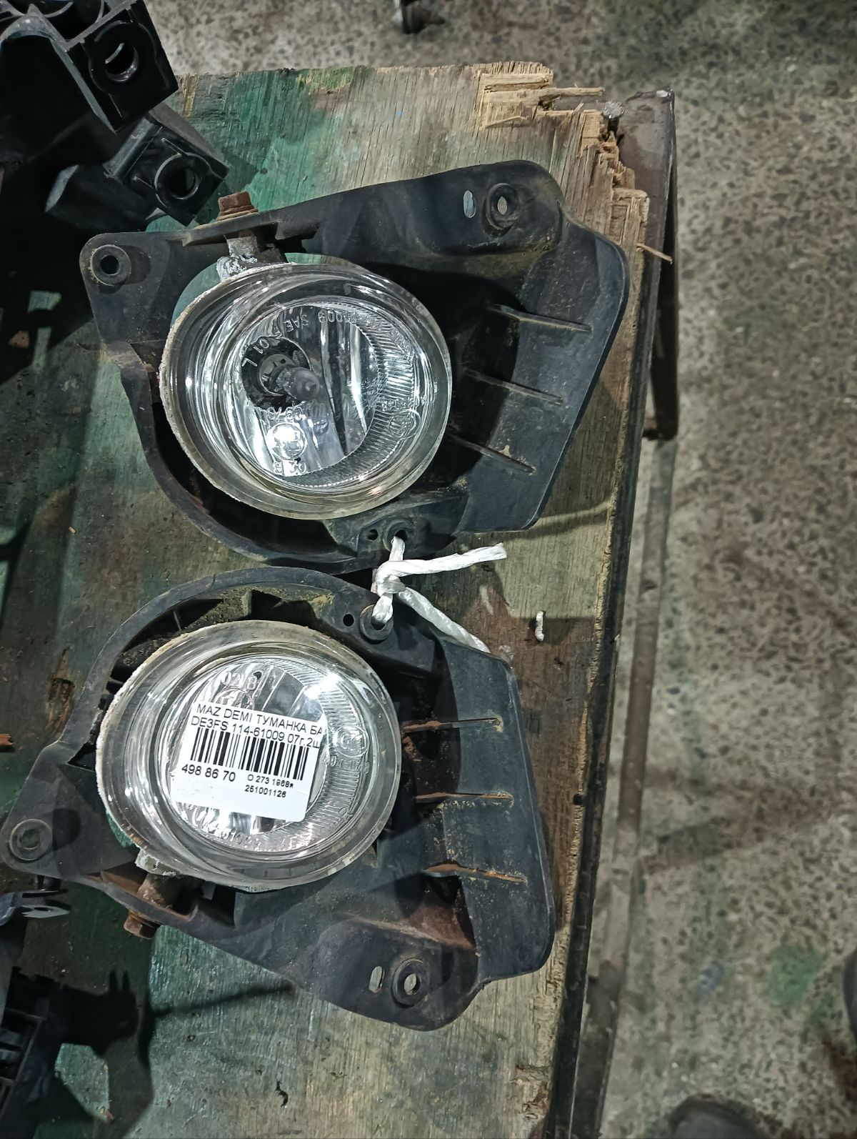 Туманка бамперная 114-61009 114-61009 на Mazda Demio DE3FS Фото 6