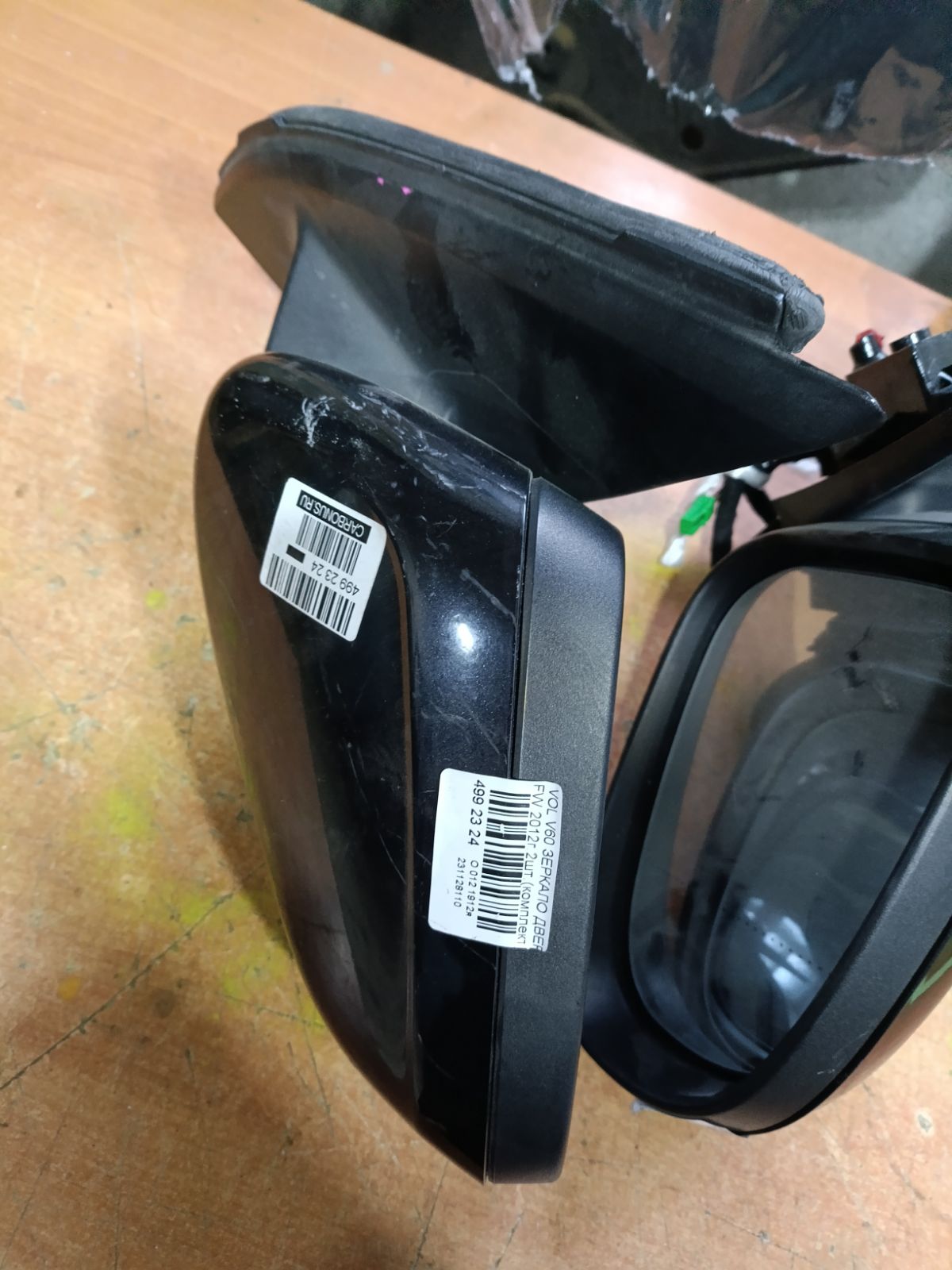 Зеркало двери боковой на Volvo V60 FW Фото 18