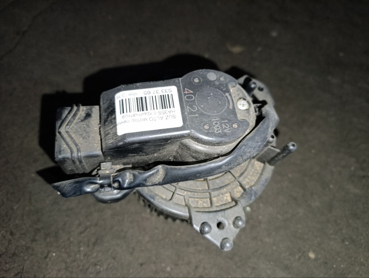 Мотор печки на Suzuki Alto HA35S Фото 3