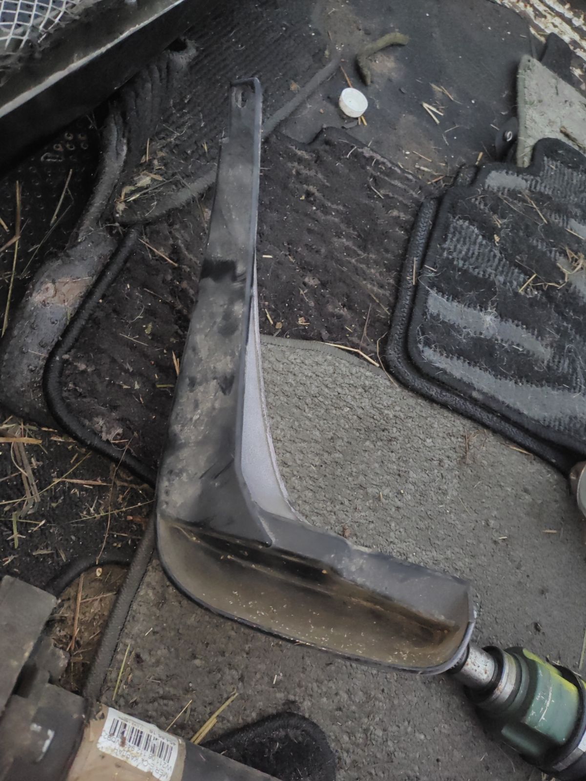 Брызговик на Honda Fit GE6 Фото 4