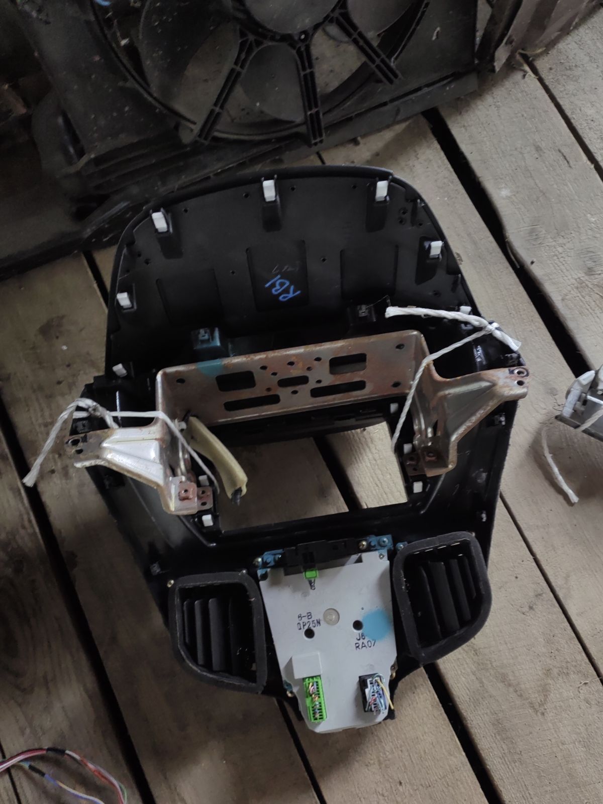 Блок управления климатконтроля на Honda Odyssey RB1 K24A Фото 12
