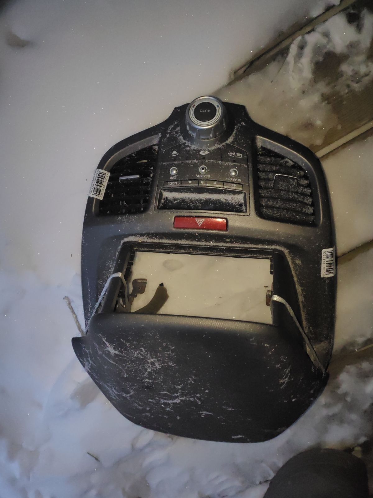 Блок управления климатконтроля на Honda Odyssey RB1 K24A Фото 9