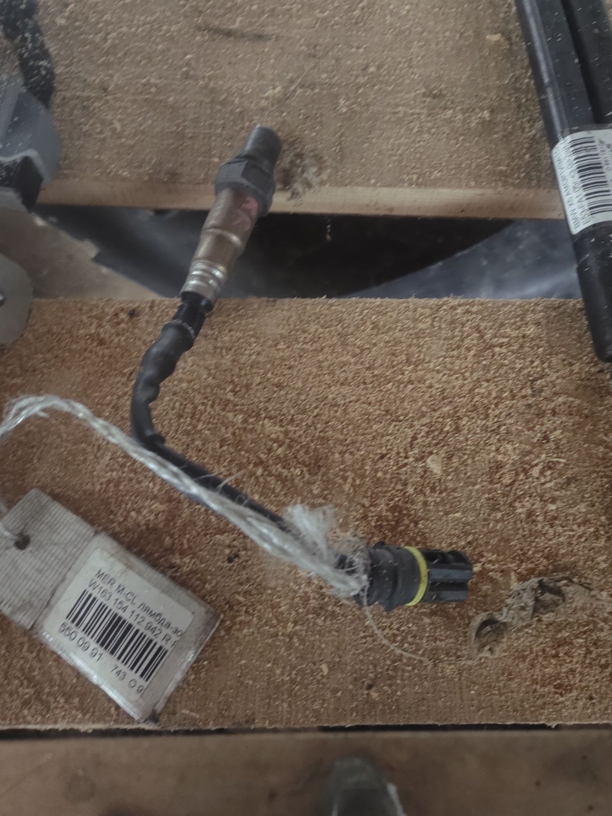 Лямбда-зонд A0015403717 на Mercedes-Benz M-Class W163.154 112.942 Фото 6