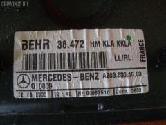 Воздуховод печки на Mercedes-Benz C-Class W203.035 111.951 Фото 1