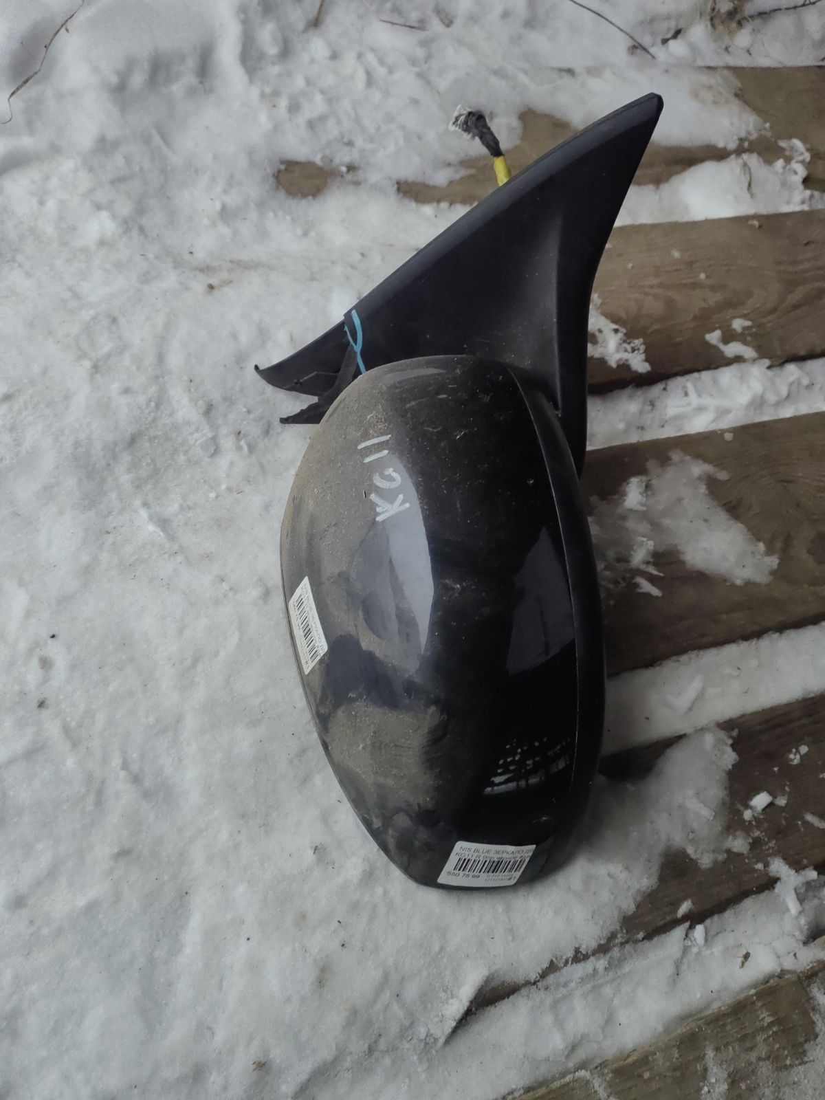 Зеркало двери боковой на Nissan Bluebird Sylphy KG11 Фото 9