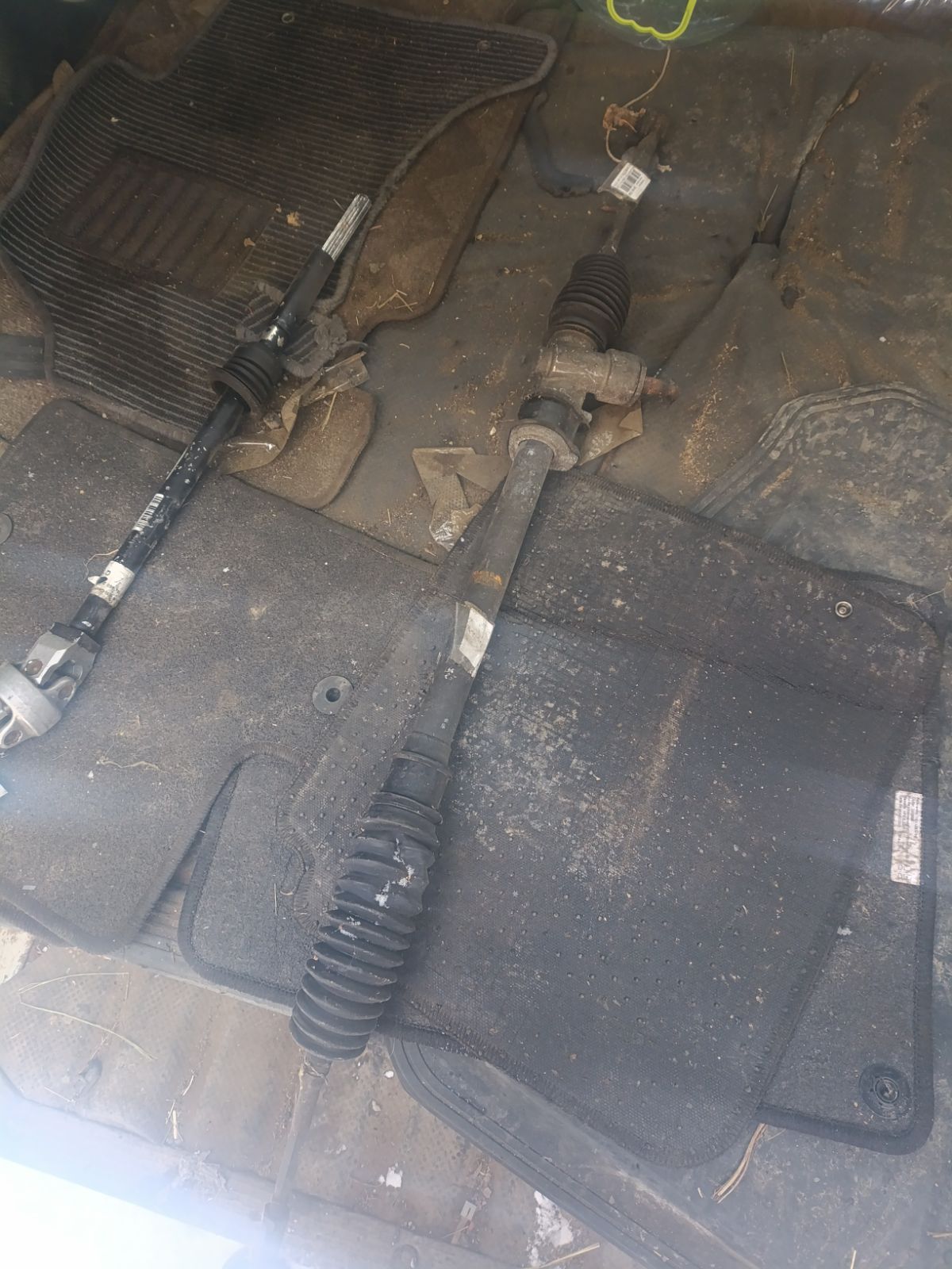 Рулевая рейка на Suzuki Mr Wagon MF21S K6A Фото 3