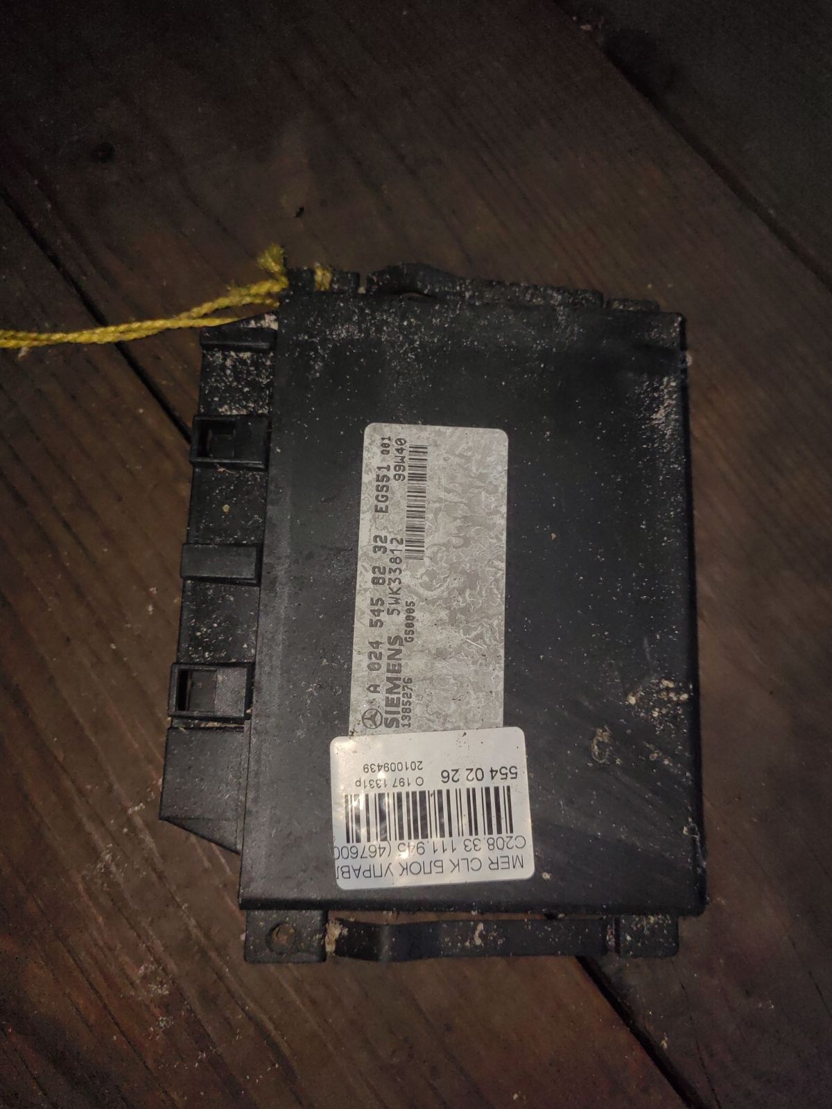 Блок управления АКПП A0245458232 на Mercedes-Benz Clk-Class C208.335 111.945 Фото 4