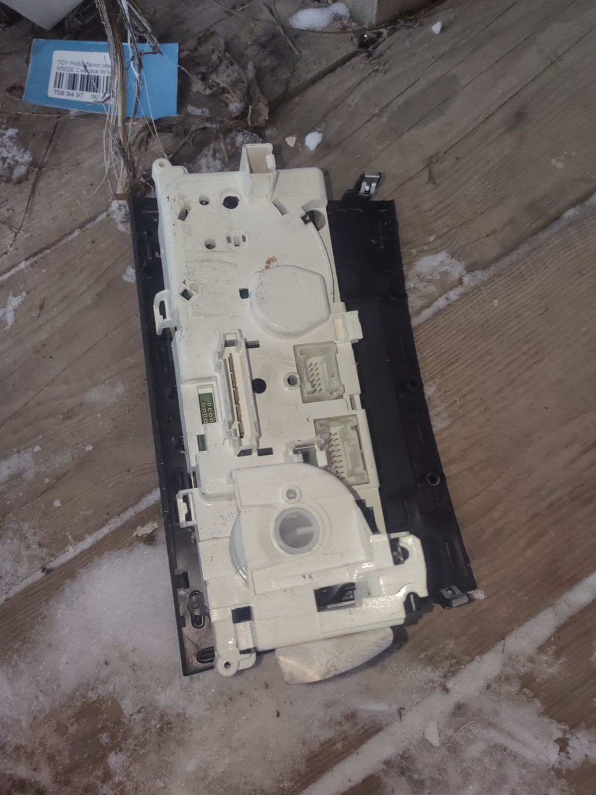 Блок управления климатконтроля на Mercedes-Benz B-Class T245.232 266.940 Фото 10