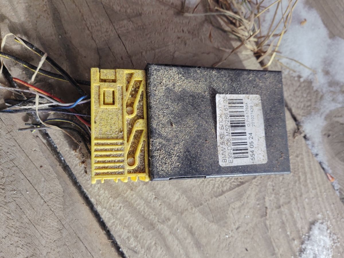 Блок упр-я 61358362277 на Bmw 5-Series E39-DD62 M52-286S1 Фото 4