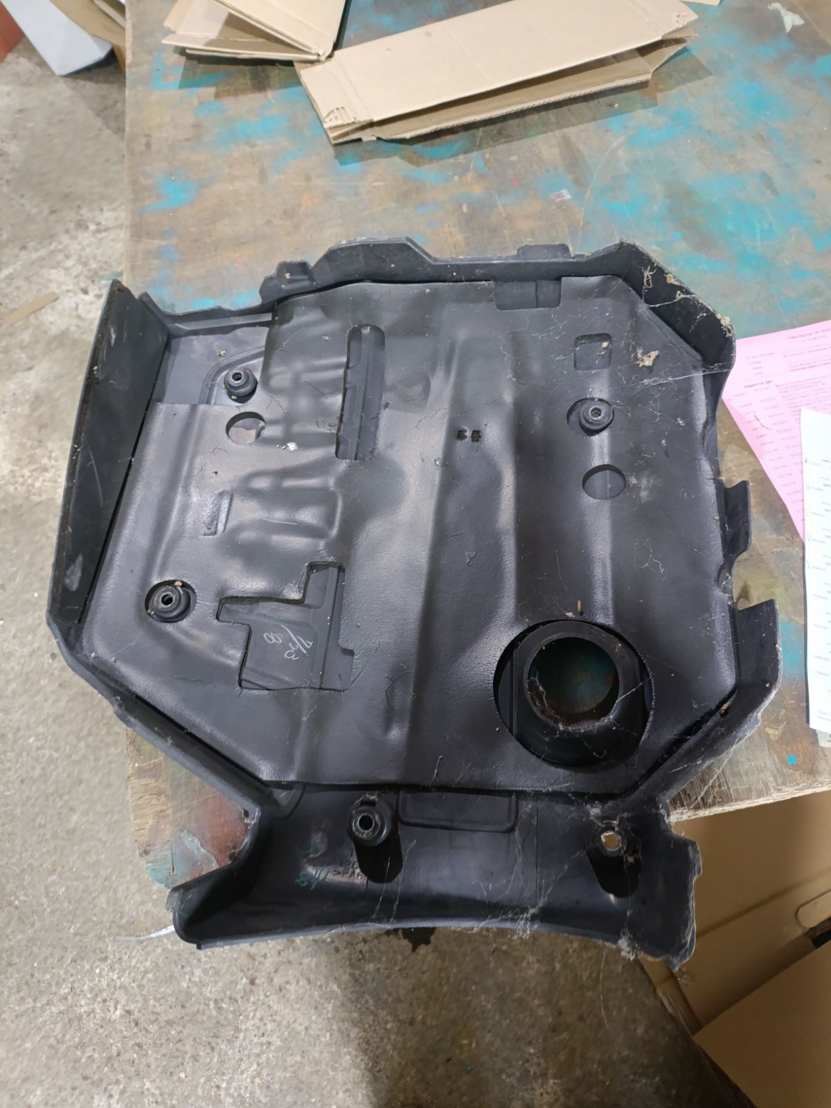 Кожух ДВС 1260146050 на Toyota Mark Ii JZX110 1JZ-FSE Фото 6