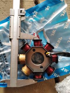 Статор генератора JWBP 00141542 на Honda Dio AF34 Фото 3
