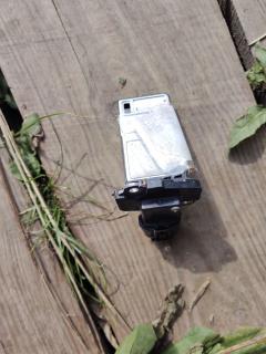 Датчик расхода воздуха 22204-75050, 22204-75030 на Toyota Hiace TRH214W 2TR-FE Фото 4