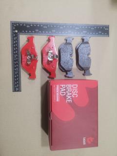 Тормозные колодки на Bmw 3-Series E90-PG56 tds TD-086-7102  34216774692  598703  AN-4427KE  P06038X  PN0511  ST-34216774692, Заднее расположение