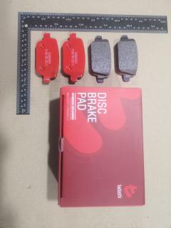 Тормозные колодки на Ford Mondeo Iv tds TD-086-7089  1 439 867  1 459 408  1 477 803  1 566 234  1 682 005  1 756 395  1 917 250  24537  3 067 157 6  3 079 455 3  6G91-2M008-GB  6G91-2MM08-GC  D1314-8429  DB1999  LR003655  LR003657  LR023888, Заднее расположение