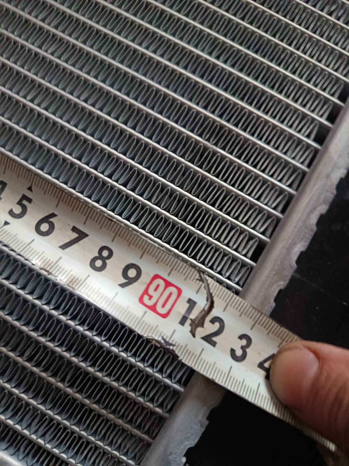 Радиатор ДВС TADASHI TD-036-7282, 105600, 3132-1002, 52006479, 52030191, 52030191AC, 56024, CU1553, WG1722984 на Dodge Ram 5.9 Фото 9