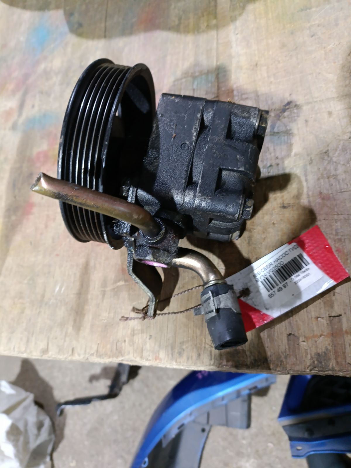 Насос гидроусилителя на Nissan Cedric MY34 VQ25DD Фото 8