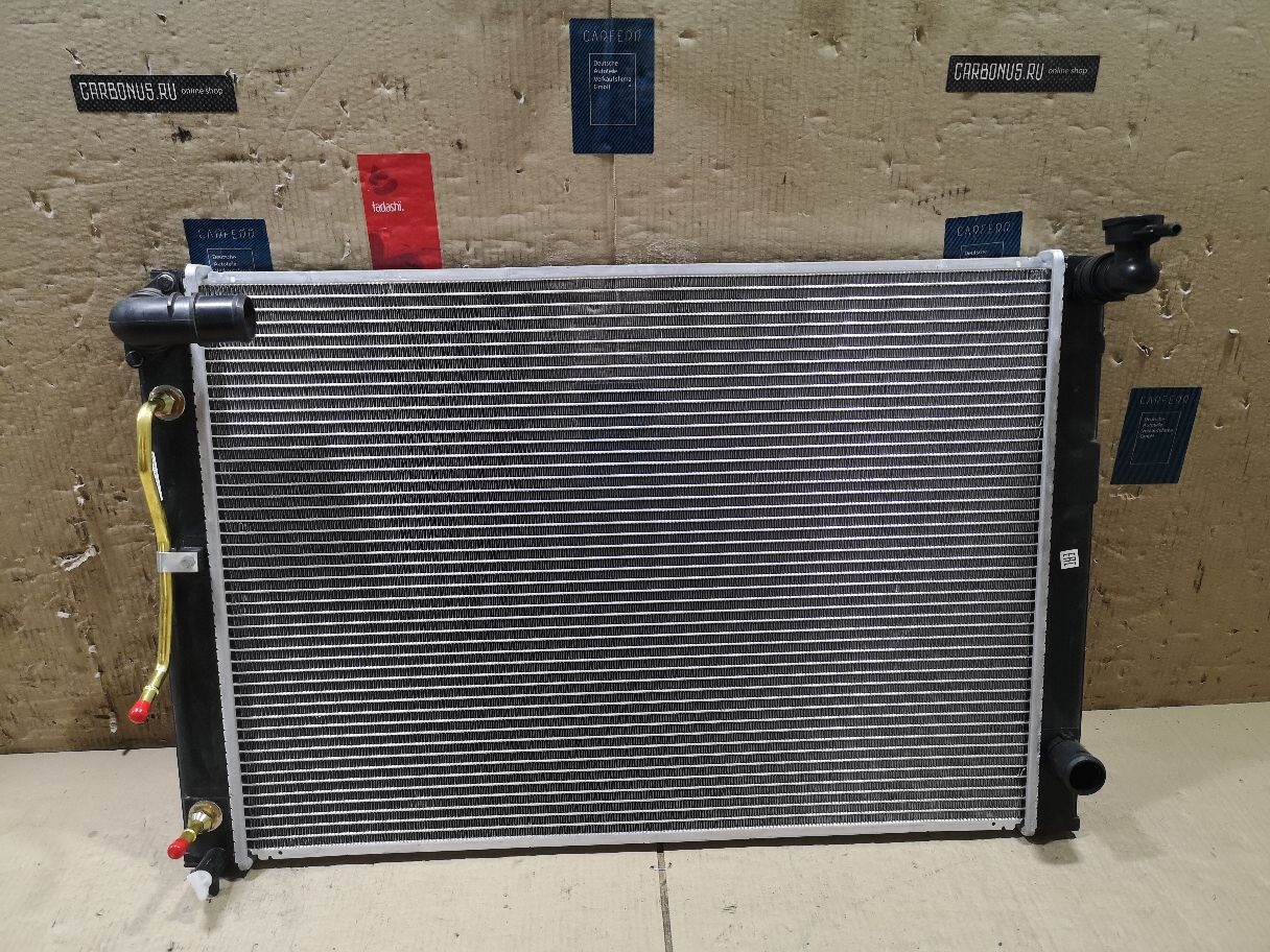 Радиатор ДВС TADASHI 1604128370, 16041-20313, 16041-20314, 16041-28610, 1604120313, 1604120314, 1604128610, 29388, 53002425, 60532425, 812425R, AA010004, DA17718, DAA177018, FX-036-9976, FX-036-9976A, KTO 425, STR0383, TD-036-7437, TD-036-9976, TD-036-9976A, TO2425, TOY030-ANH10, TOY030ANH10, TY0030-ANH10 на Toyota Alphard ANH10W 2AZ-FE Фото 2