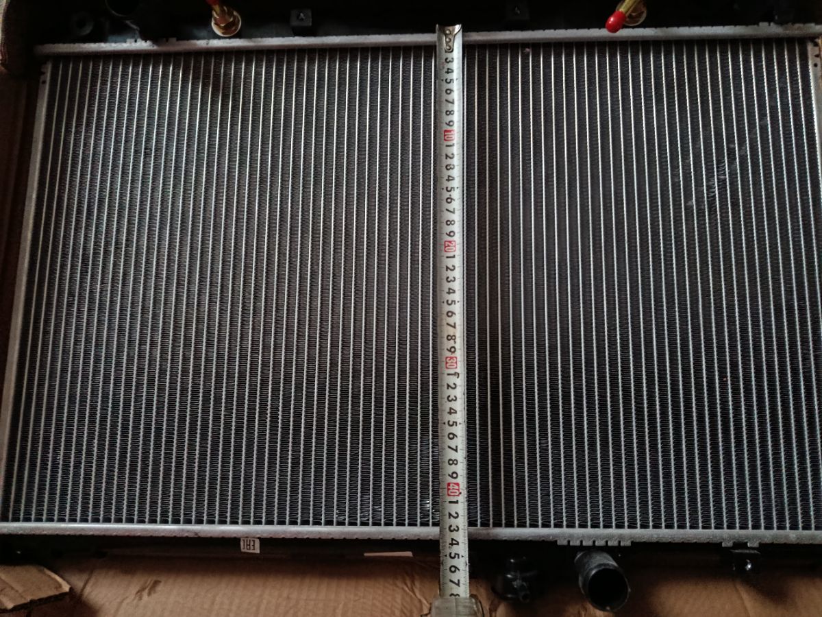 Радиатор ДВС TADASHI TD-036-9291, 10-26955-SX, 16400-46650, 16400-46650-N1, 16400-46650-R1, DA17542, DAP175042, FX-036-9291, FX-036-9291A, PL010892, TD-036-9291A, TO-0105-26 на Toyota Crown JZS171 1JZ-GTE Фото 3