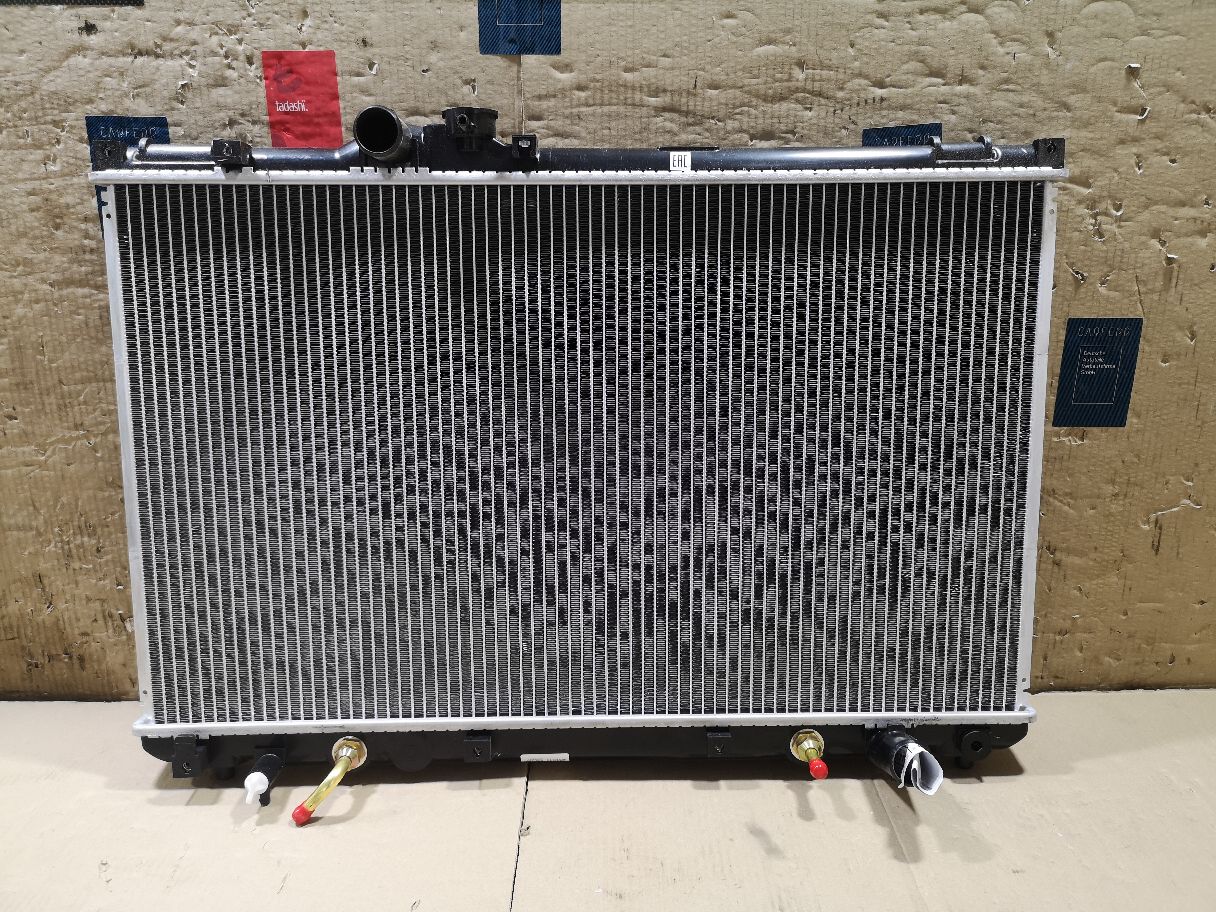 Радиатор ДВС TADASHI TD-036-9291, 10-26955-SX, 16400-46650, 16400-46650-N1, 16400-46650-R1, DA17542, DAP175042, FX-036-9291, FX-036-9291A, PL010892, TD-036-9291A, TO-0105-26 на Toyota Crown JZS171 1JZ-GTE Фото 1