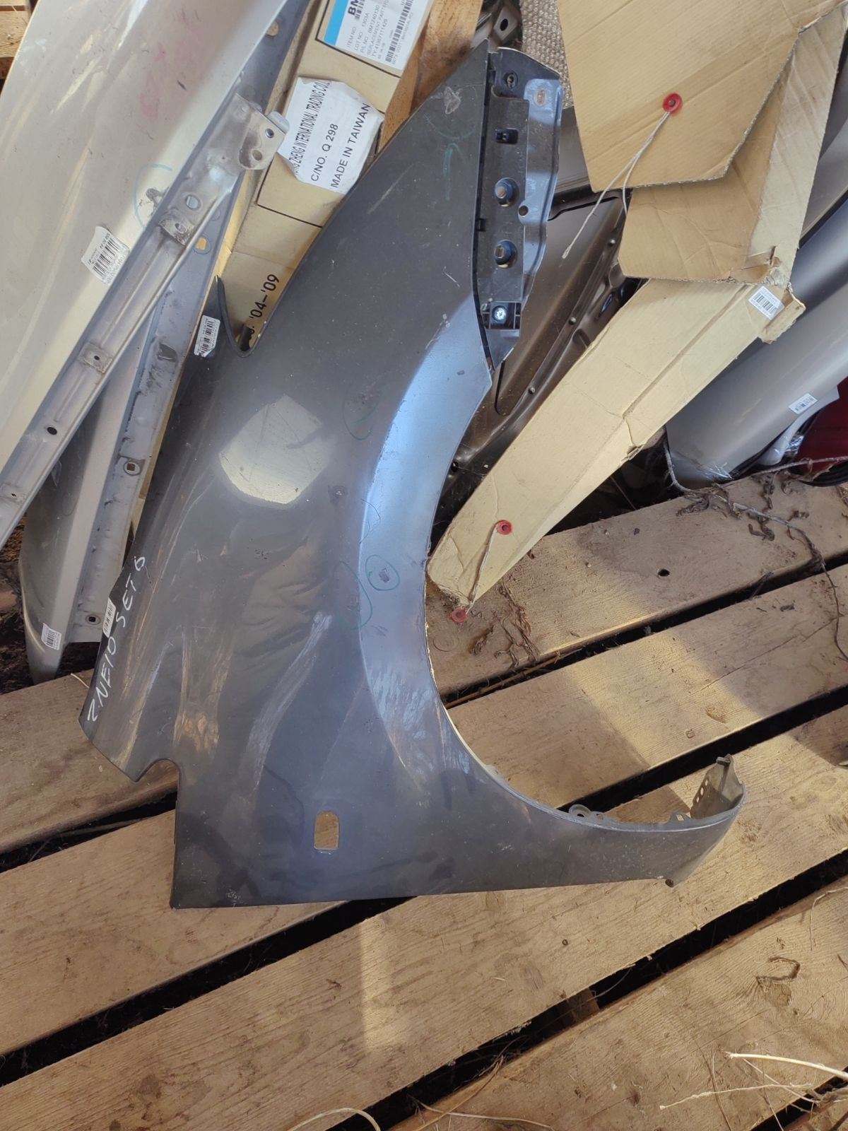 Крыло переднее 53801-68010, 538010M010, 5380168010, 5380168020, STTYW00161, TY10201AR, TYWIS04270R на Toyota Wish ZNE10G Фото 8