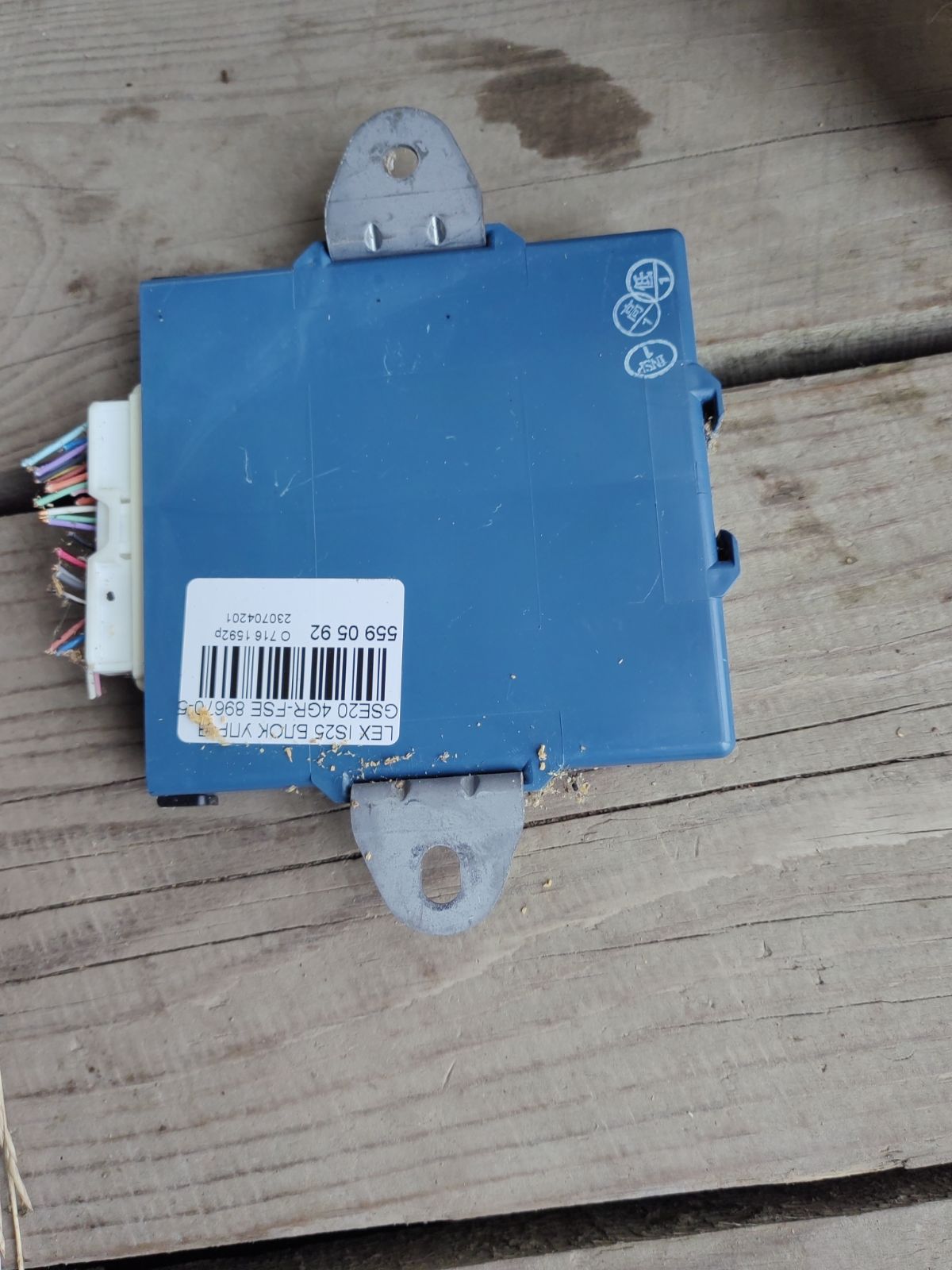 Блок упр-я 89670-53020 на Lexus Is250 GSE20 4GR-FSE Фото 3