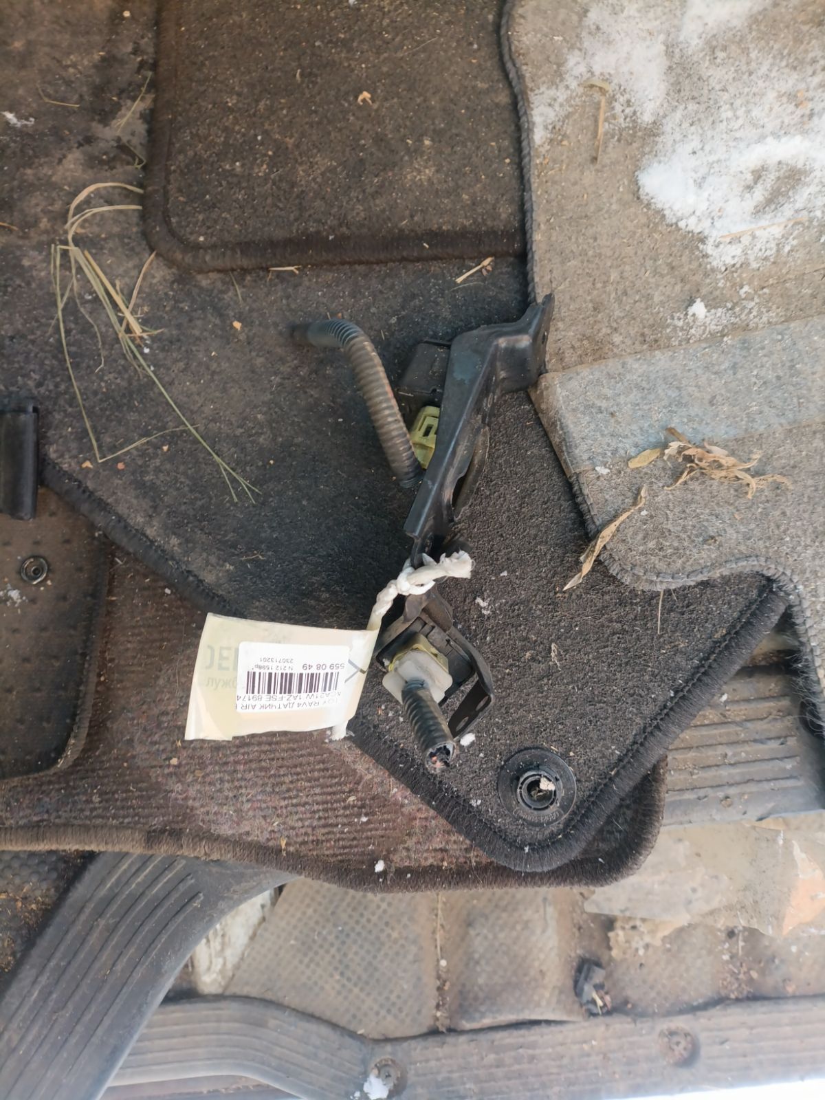 Датчик air bag 89174-42030 на Toyota Rav4 ACA21W 1AZ-FSE Фото 5