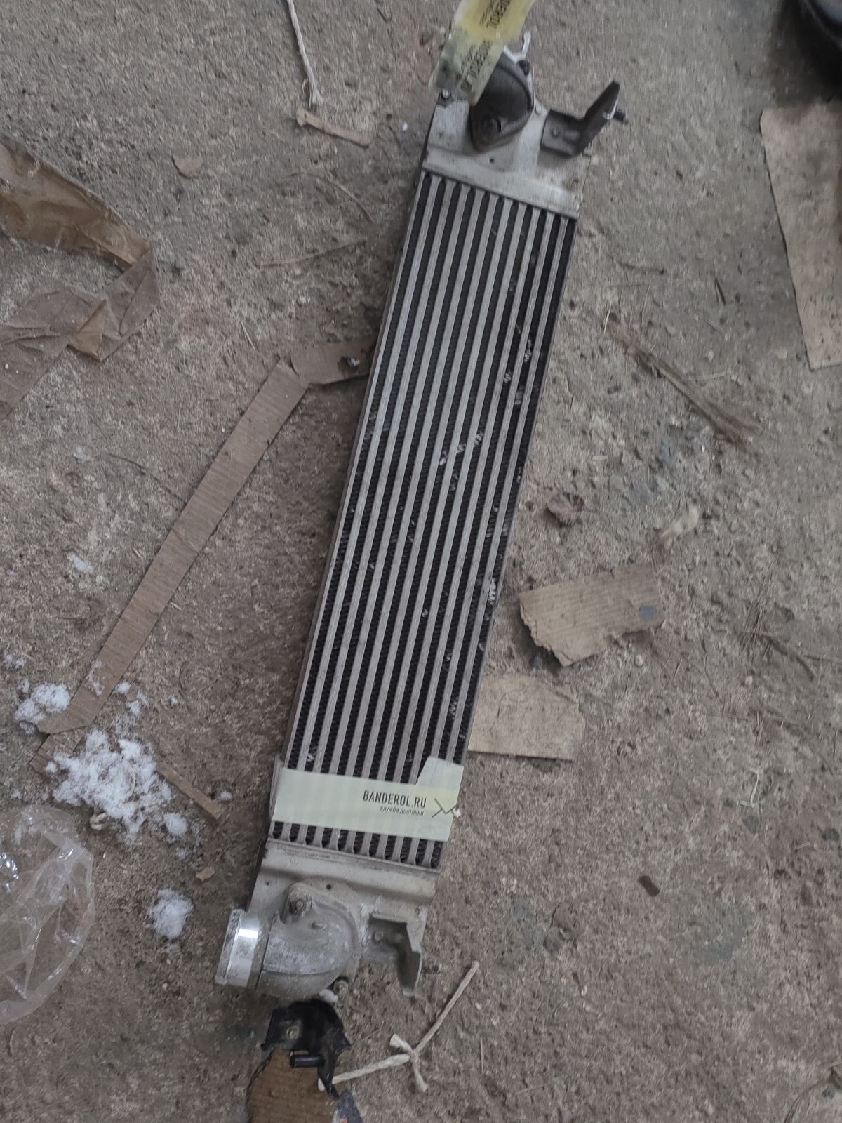 Радиатор интеркулера на Nissan X-Trail DNT31 M9R4837 Фото 4