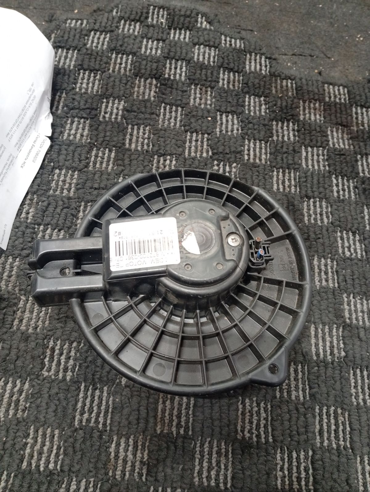 Мотор печки 872700-0361, D57061B10, GP9E61B10 на Mazda Demio DY3W Фото 4