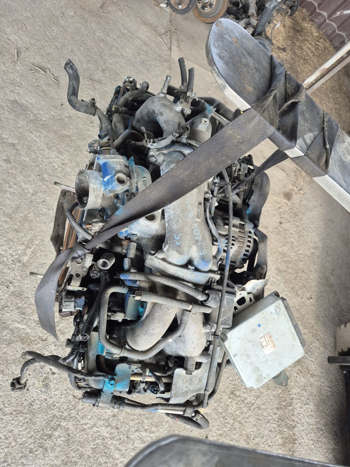Двигатель на Subaru Legacy B4 BE5 EJ204 Фото 46