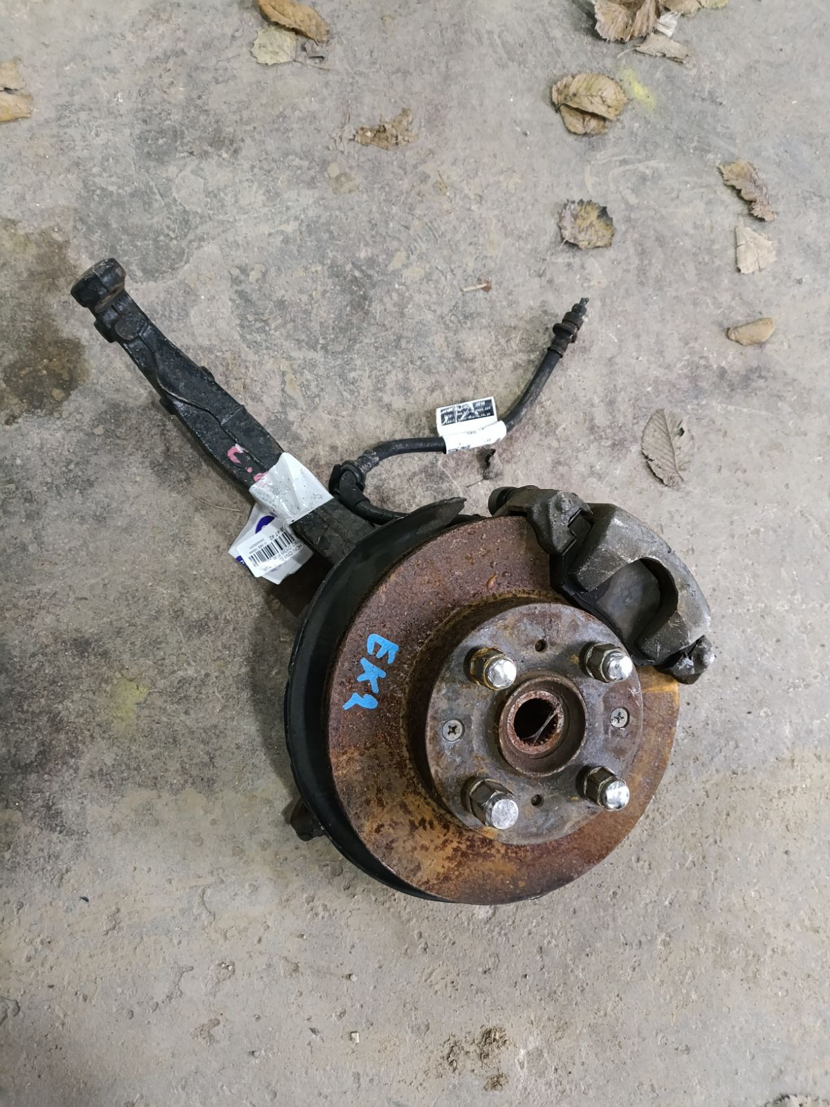 Ступица на Honda Civic EK2 D13B Фото 8