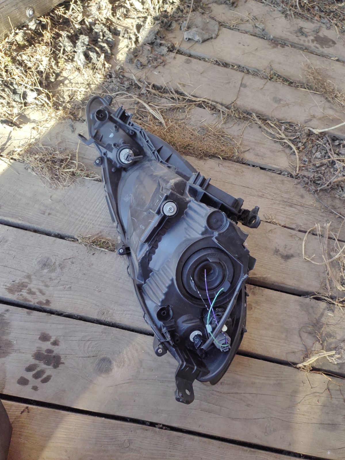Фара P9603 P9603 на Honda Fit GE6 Фото 8